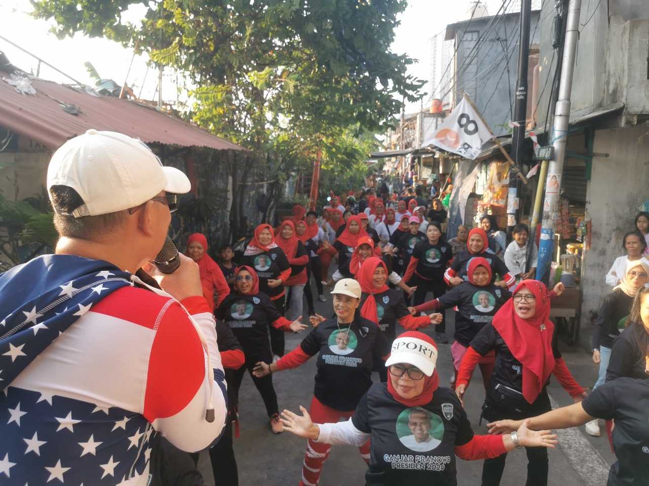 Meriahnya Program Bugar Ceria dari Kowarteg Ganjar di Jakarta Barat