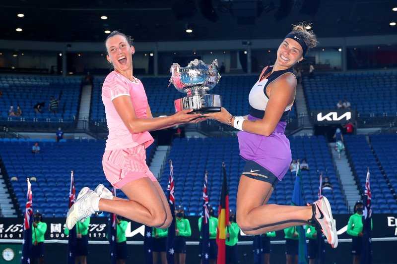 Mertens-Sabalenka Juara Ganda Putri Australian Open