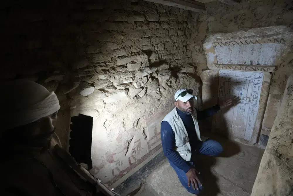 Mesir Temukan Makam Kuno Seorang Pendeta dalam Penggalian Teranyar