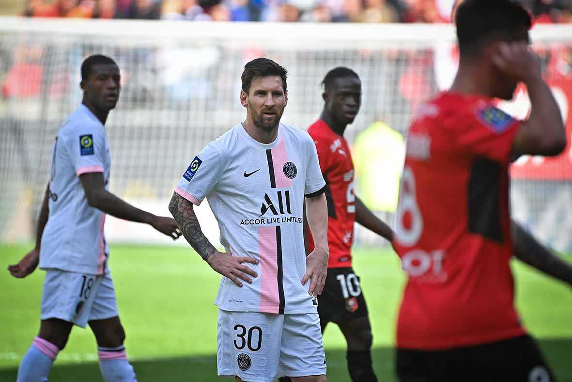 Messi Alami Kekalahan Pertama di PSG