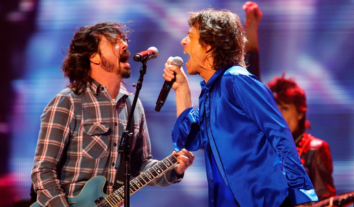 Mick Jagger dan Dave Grohl Kerja Sama Garap Lagu Soal Pandemi