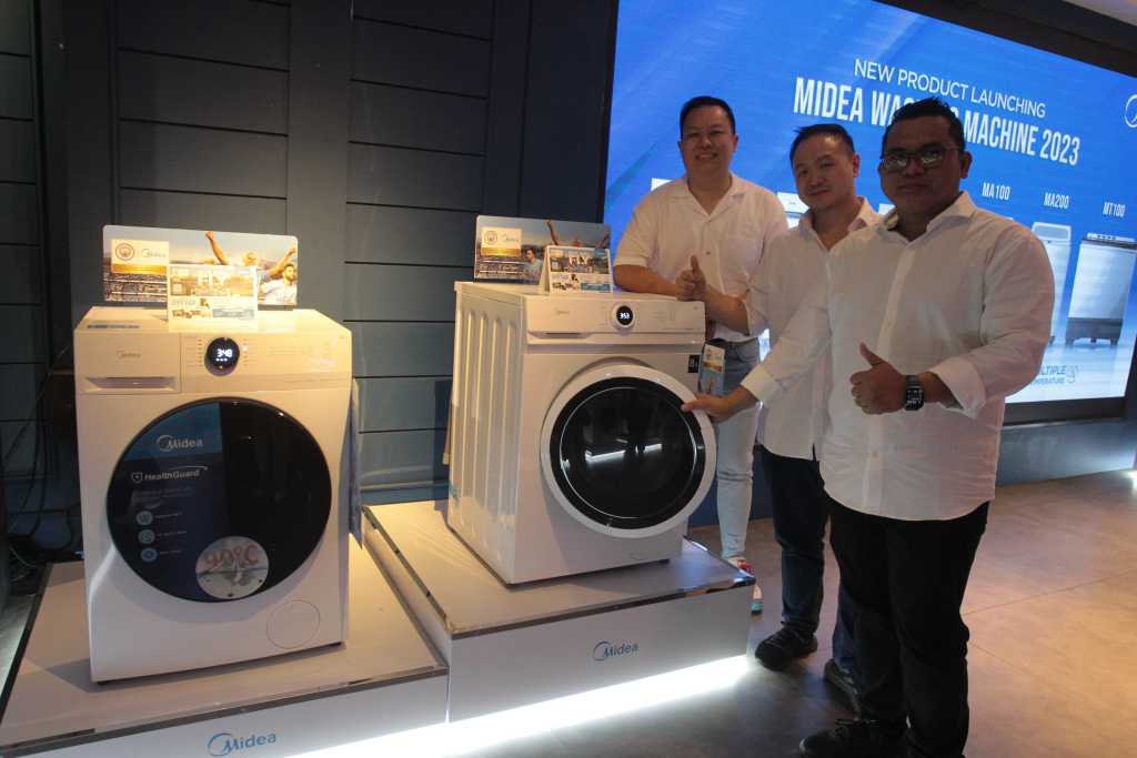 Midea Indonesia Meluncurkan Mesin Cuci Terbaru