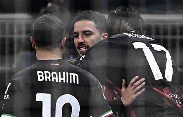 Milan Kalahkan Napoli 1-0 di Leg Pertama Perempat Final Liga Champions