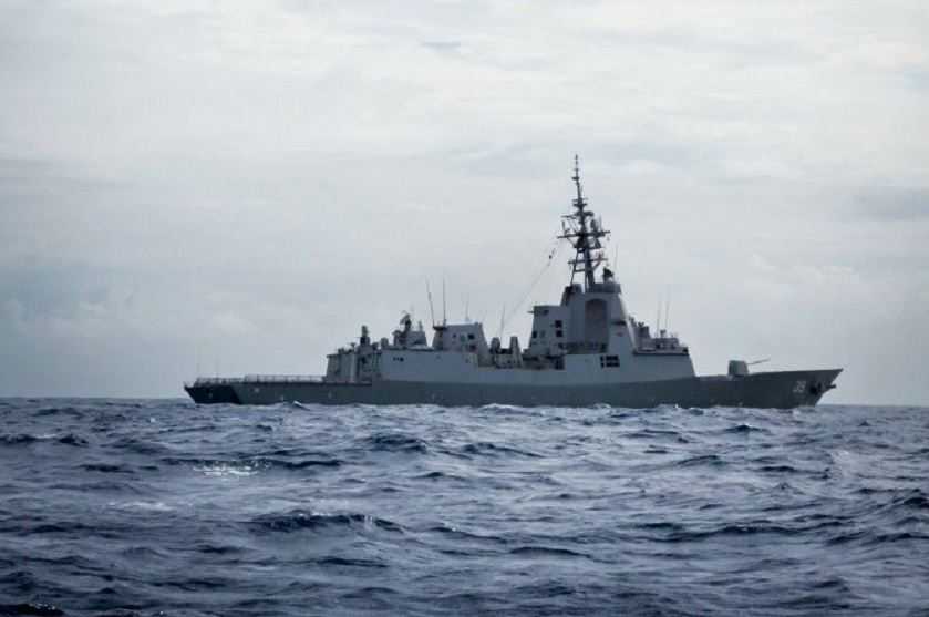 Militer Taipei: Kapal Perang Australia Melewati Selat Taiwan