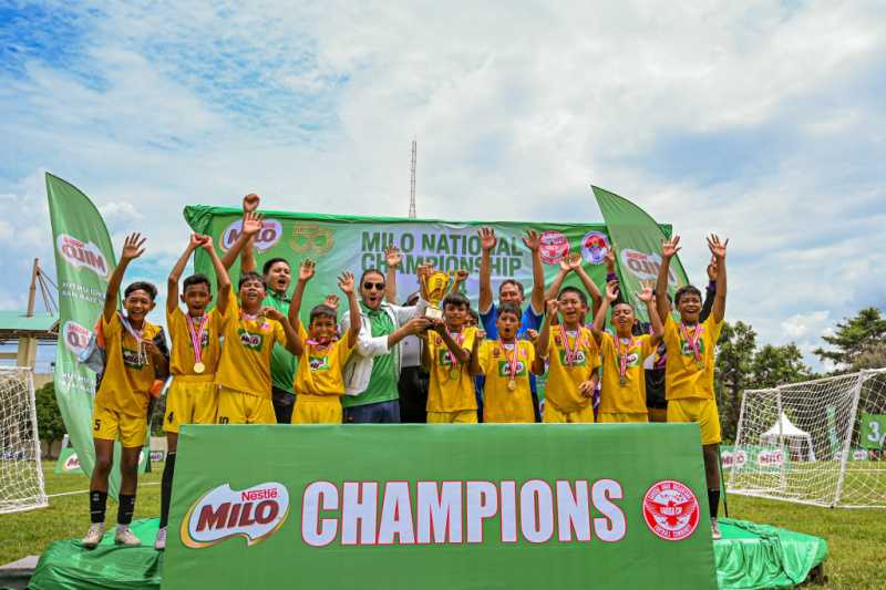 MILO National Championship 2024 Cari Bibit-Bibit Pesepak Bola di 16 Kota di Indonesia
