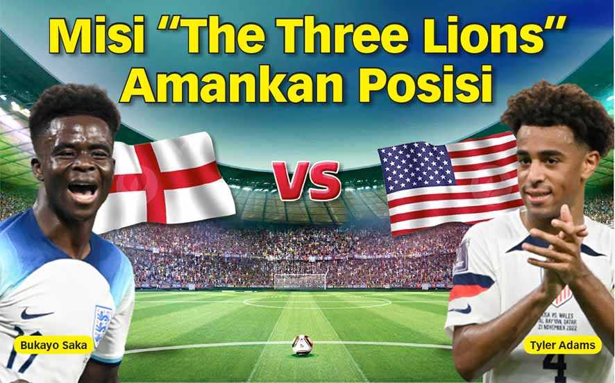 Misi The Three Lions Amankan Posisi