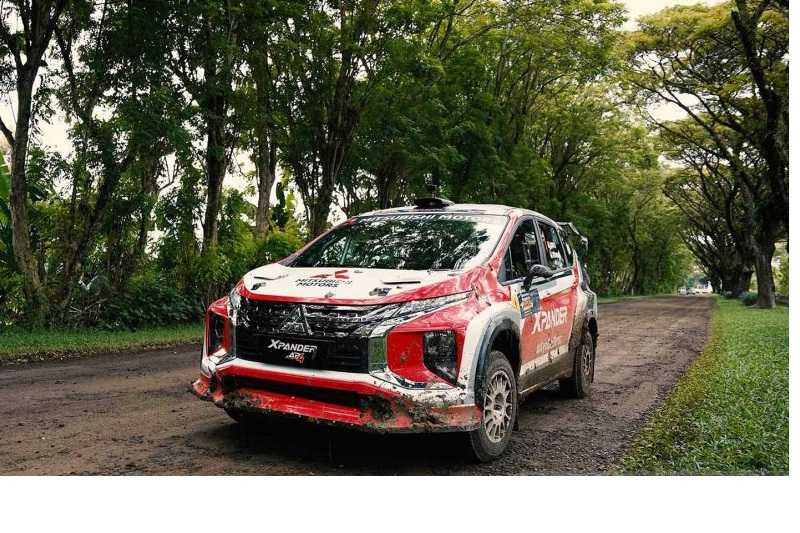 Mitsubishi Xpander  AP4 Menjuarai Fortuna Nusantara Tropical Sprint Rally 2021