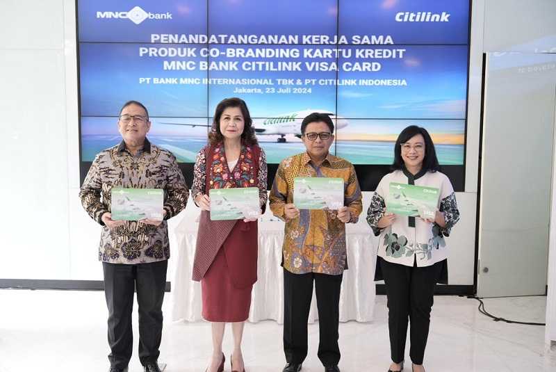 MNC Bank Gandeng Citilink Bikin Kartu Kredit Co-Branding