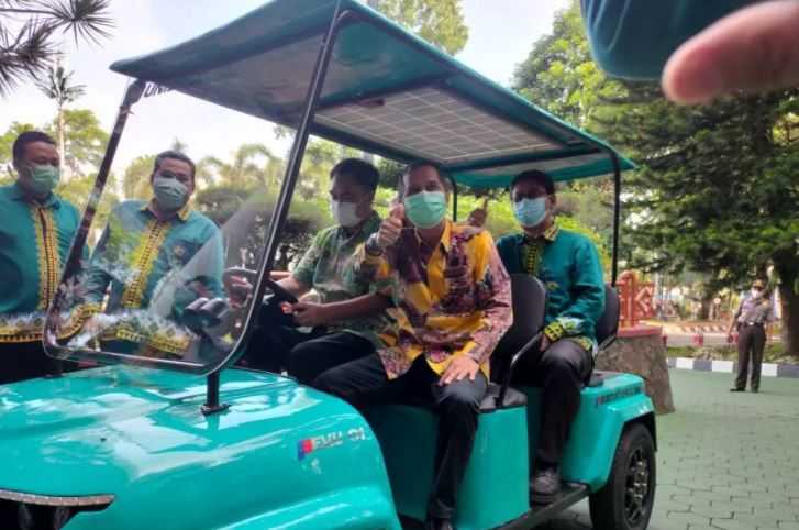 Mobil Listrik Karya Anak Bangsa, Dosen dan Mahasiswa Universitas Lampung Gagas Teknologi Berkelanjutan
