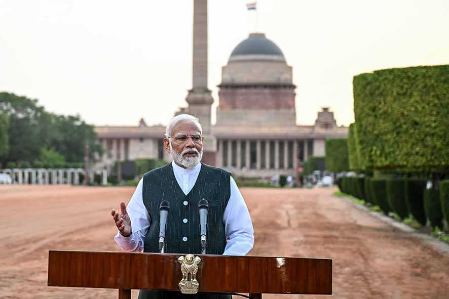 Modi Dilantik Jadi PM untuk Masa Jabatan Ketiga