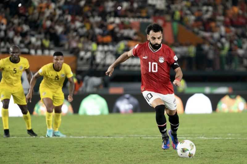 Mohamed Salah selamatkan Mesir, Ghana tTakluk dari Tanjung Verde