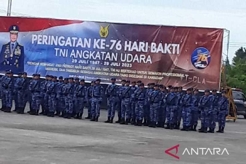 Momen Hari Bakti TNI AU Bukti Pengabdian Prajurit pada Tanah Air