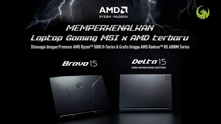 MSI Hadirkan Produk Baru Lewat Delta 15 dan Bravo 15