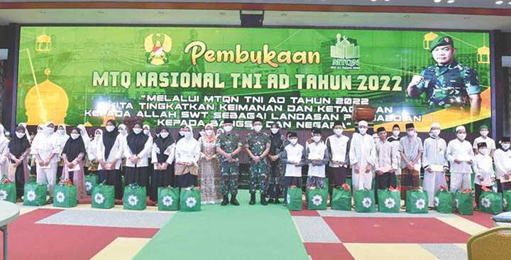 MTQN TNI AD Bangun Kualitas SDM Islami