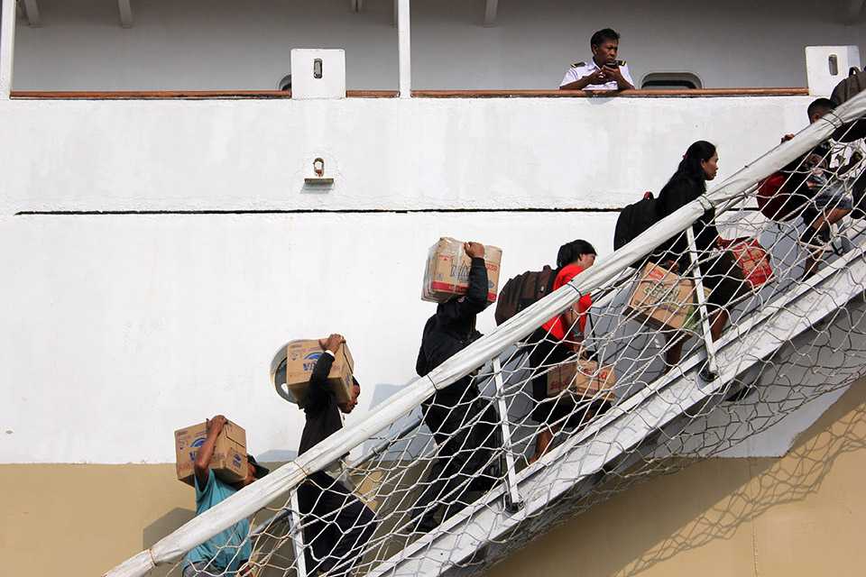 Mudik Lebaran dengan Kapal