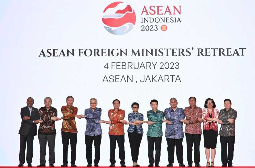 Myanmar Absen dalam Pertemuan Menlu ASEAN di Jakarta