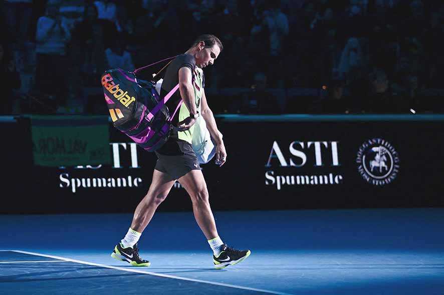 Nadal Kalah di Laga Pembuka ATP Finals