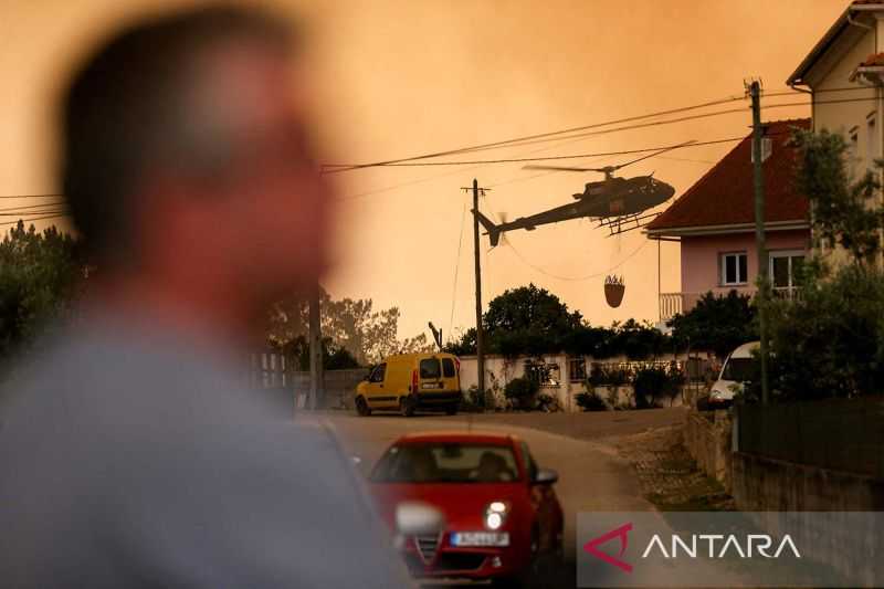 Nahas, Pesawat Pengebom Air Jatuh Saat Padamkan Kebakaran di Portugal, Pilot Meninggal Dunia