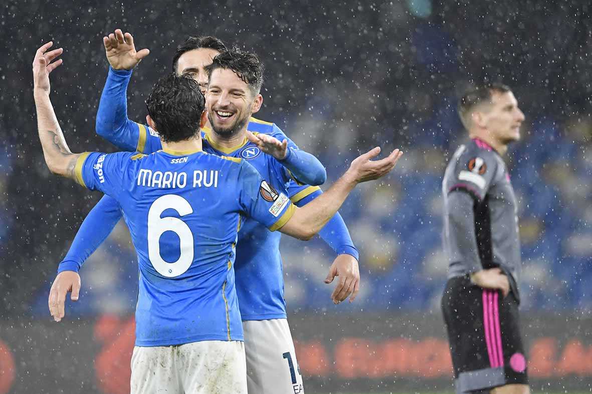 Napoli Depak Leicester dari Liga Europa
