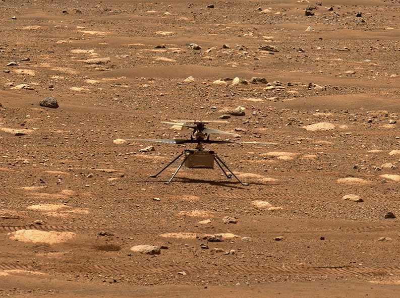 NASA Akhiri Misi Wahana Heli Mars 'Ingenuity'