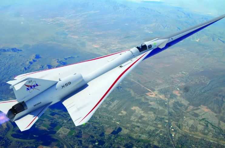 NASA Luncurkan Jet Supersonik 'Senyap' X-59 pada 12 Januari