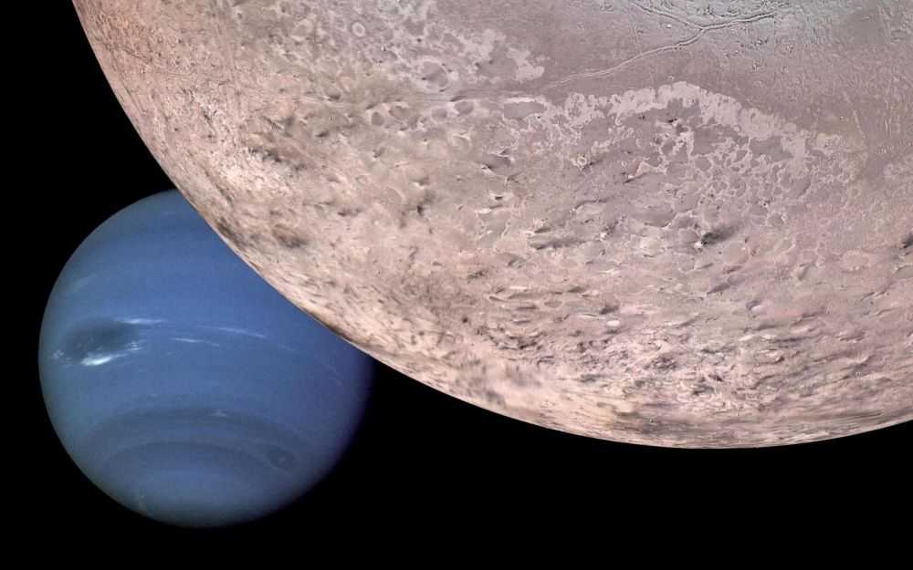 NASA Potret Kemilau Triton Si Satelit Alami Terbesar Neptunus