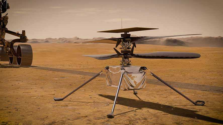 NASA Siap Terbangkan Helikopter di Mars