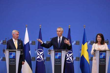NATO Siap Teken Proses Keanggotaan Swedia dan Finlandia