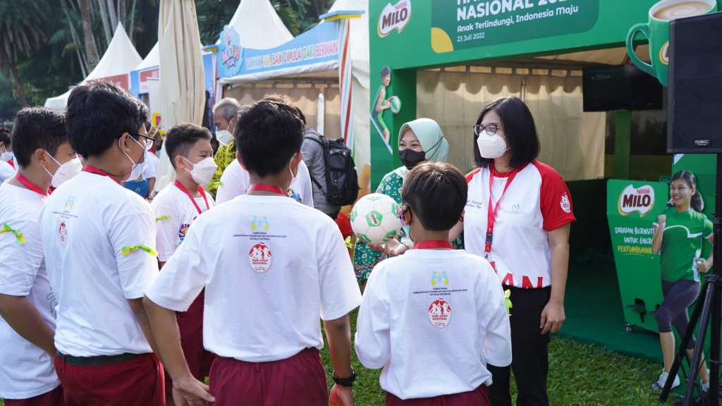 Nestlé Indonesia Dukung Wujudkan Anak Indonesia Tangguh di Acara Puncak Hari Anak Nasional 2022 1