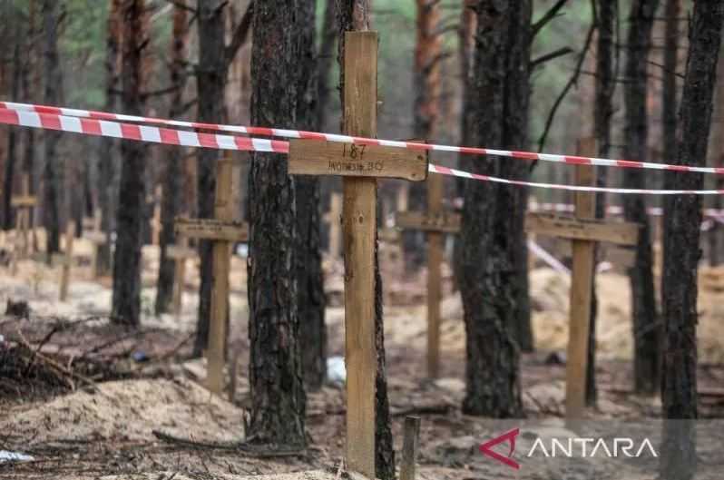 Ngeri! Polisi Ukraina Sebut Mayoritas Jasad di Kuburan Massal Izium adalah Warga Sipil, Apa yang Terjadi?