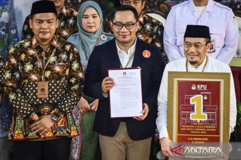 Nomor Urut 1, Ridwan Kamil Sebut Sesuai Harapan Ingin Menang Satu Putaran