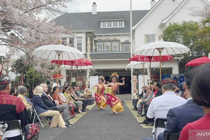 Nuansa Bali dan Sakura Berbaur pada Pameran Budaya di Tokyo