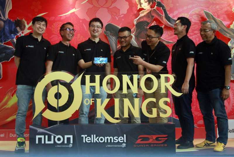 Nuon dan Telkomsel Gelar Peluncuran Honor of Kings GraPARI Corner 2