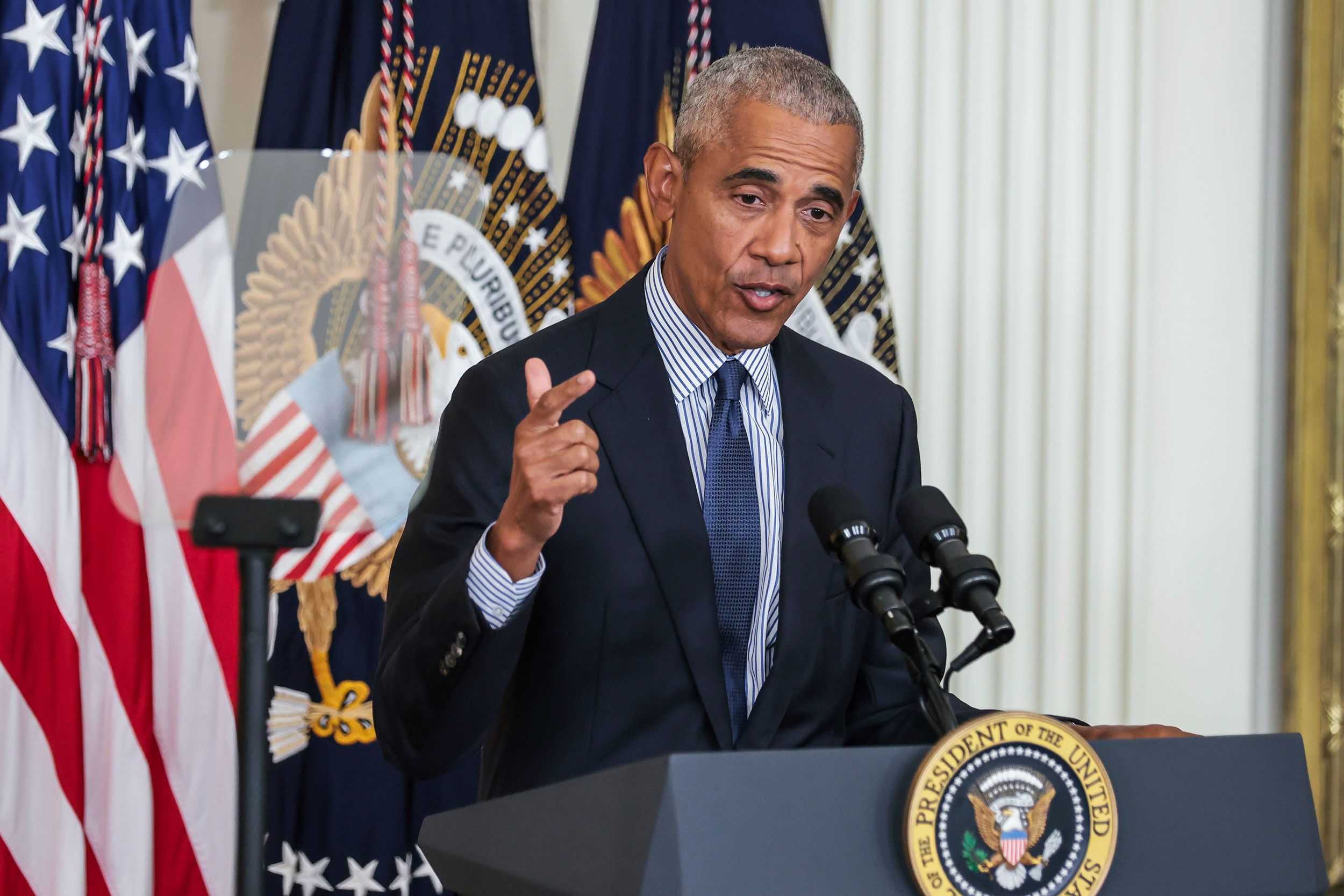 Obama Khawatir Iklim Politik AS Akan Melukai Banyak Orang
