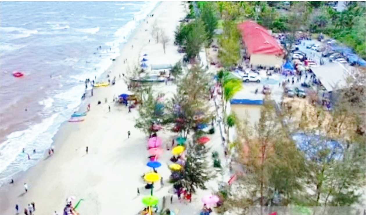 Objek Wisata Pantai Jo Cemara Capai 1000 Pengunjung/Hari