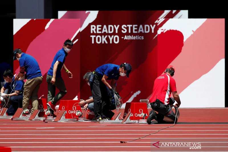 Olimpiade Tokyo Gelar Uji Coba Atletik Tanpa Penonton