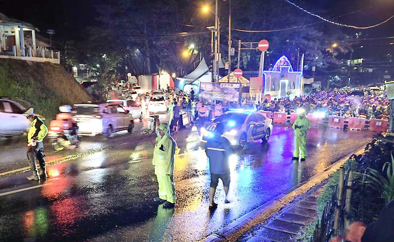 One Way Arus Balik dari Arah Limbangan Hingga Nagreg Diberlakukan