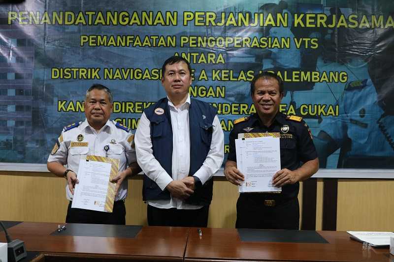 Optimalisasi Layanan VTS di Palembang, Kemenhub Gandeng Bea dan Cukai