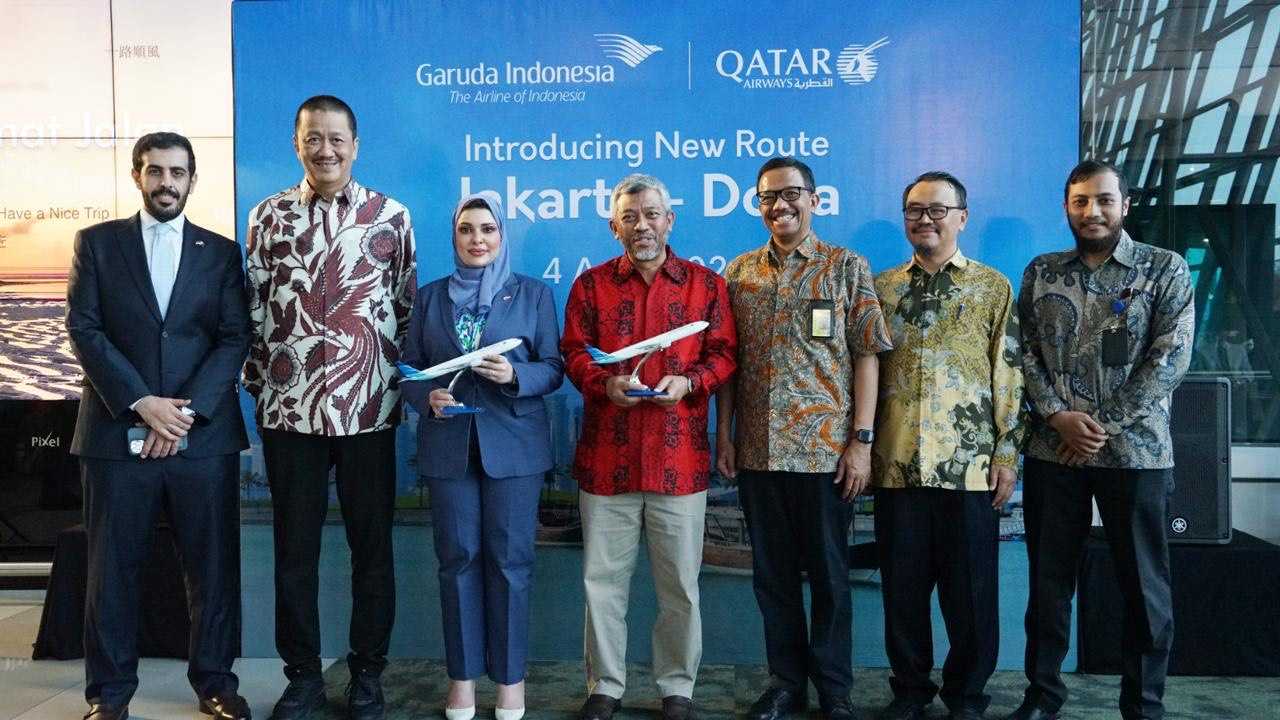 Optimalkan Pasar Timur Tengah, Garuda Indonesia Buka Rute Jakarta - Doha