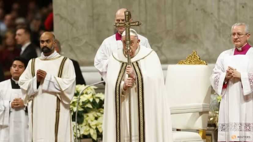 Pada Malam Natal, Paus Fransiskus Menyesali Perang 'Sia-sia' di Tanah Suci