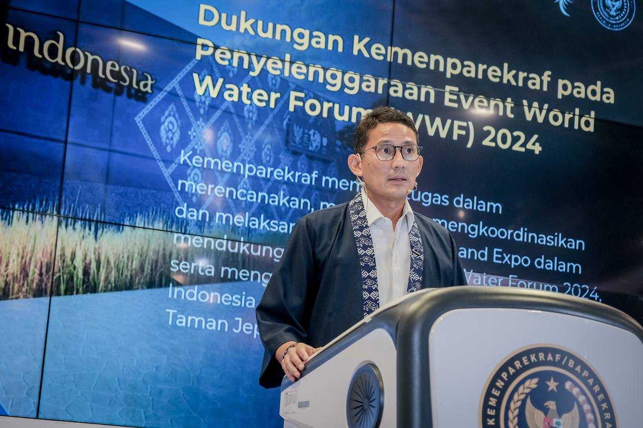Pada World Water Forum 2024, Kemenparekraf Siapkan Indonesia Pavilion