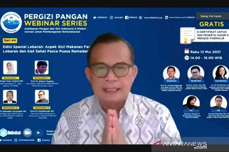 Pakar Gizi Ingatkan Masyarakat untuk Hindari Penurunan Imun Akibat Salah Pilih Menu Lebaran