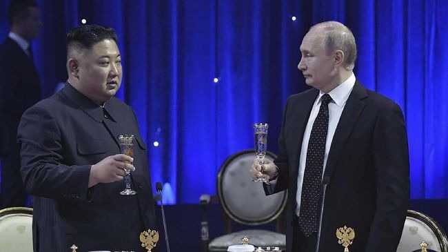 Panas Membara Ukraina Putuskan Hubungan Diplomatik dengan Korea Utara, Gara-gara Kim Jong Un Salaman sama Putin Nih?