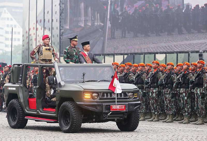 Panglima Pastikan Kesiapan Puncak HUT ke-79 TNI 