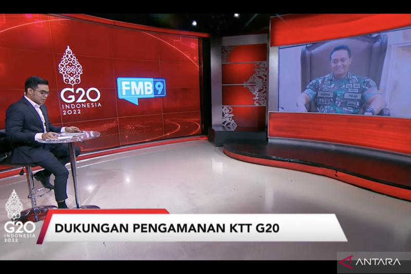 Panglima TNI Sebut Ada Kerja Sama Antarintelijen Saling Melengkapi Dalam Pengamanan Pertemuan G-20