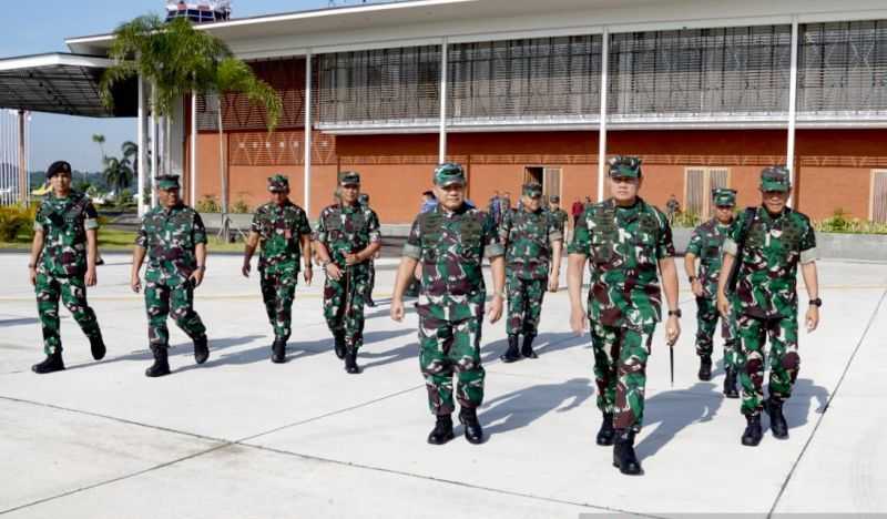 Panglima TNI Terapkan Operasi Militer Siaga Tempur di Beberapa Daerah Rawan Papua