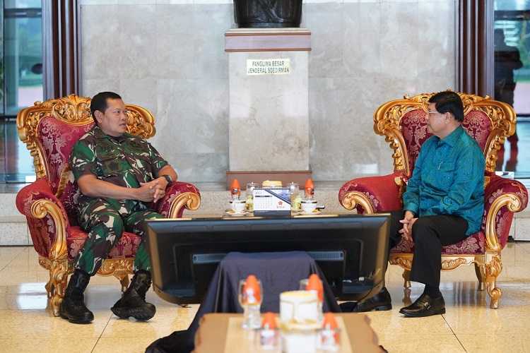 Panglima TNI Terima Audiensi Ketum Inkoneli