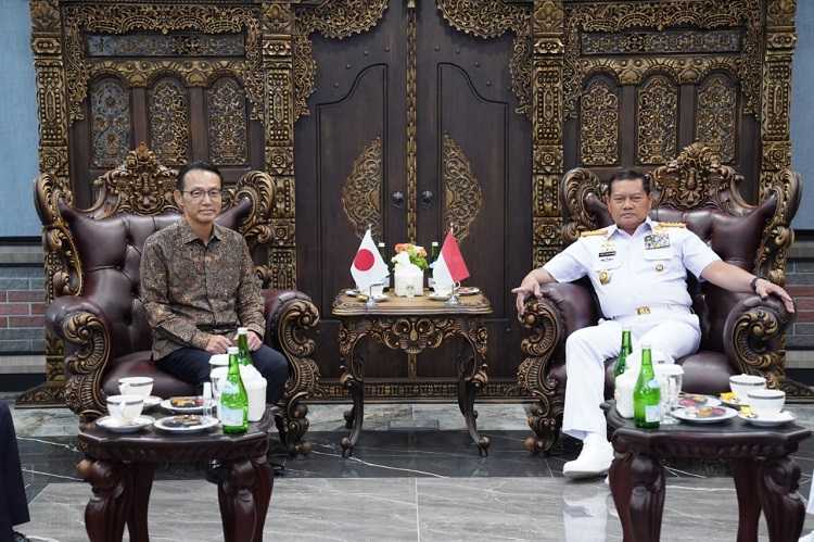 Panglima TNI Terima Kunjungan Dubes Jepang untuk Indonesia