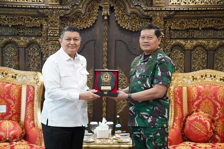 Panglima TNI Terima Kunjungan Kepala BNPT
