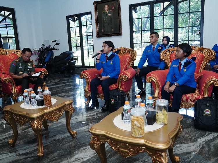 Panglima TNI Terima Kunjungan Siswa SMA Taruna Nusantara